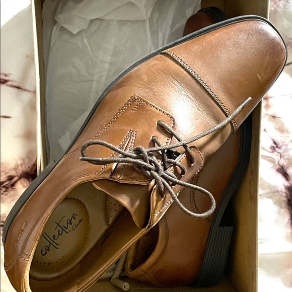 Clarks Ultimate Comfort Collection Size 10 in Original Box Worn Once - Picture 2 of 5